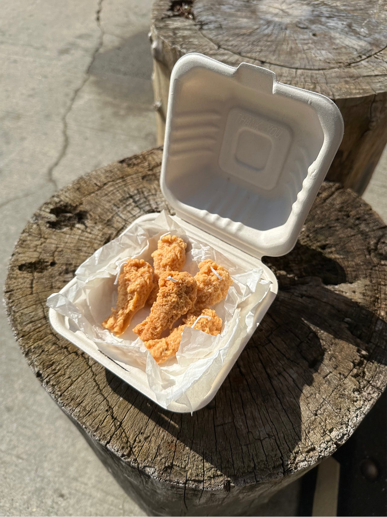 5pcs Fried Chicken Candle Set Hand poured Soy and Beeswax YUI BROOKLYN【NY Local Business】